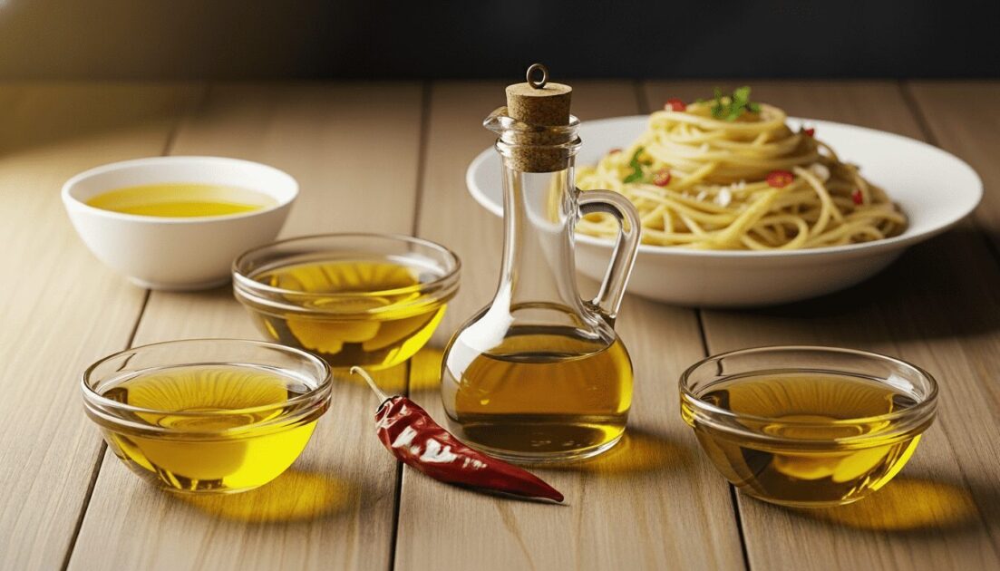 オリーブオイルがない!ペペロンチーノに代用できる油は?サラダ油が使えるか徹底調査!