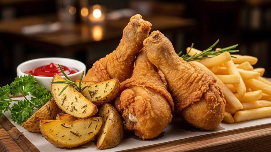 potato-starch-fried-food