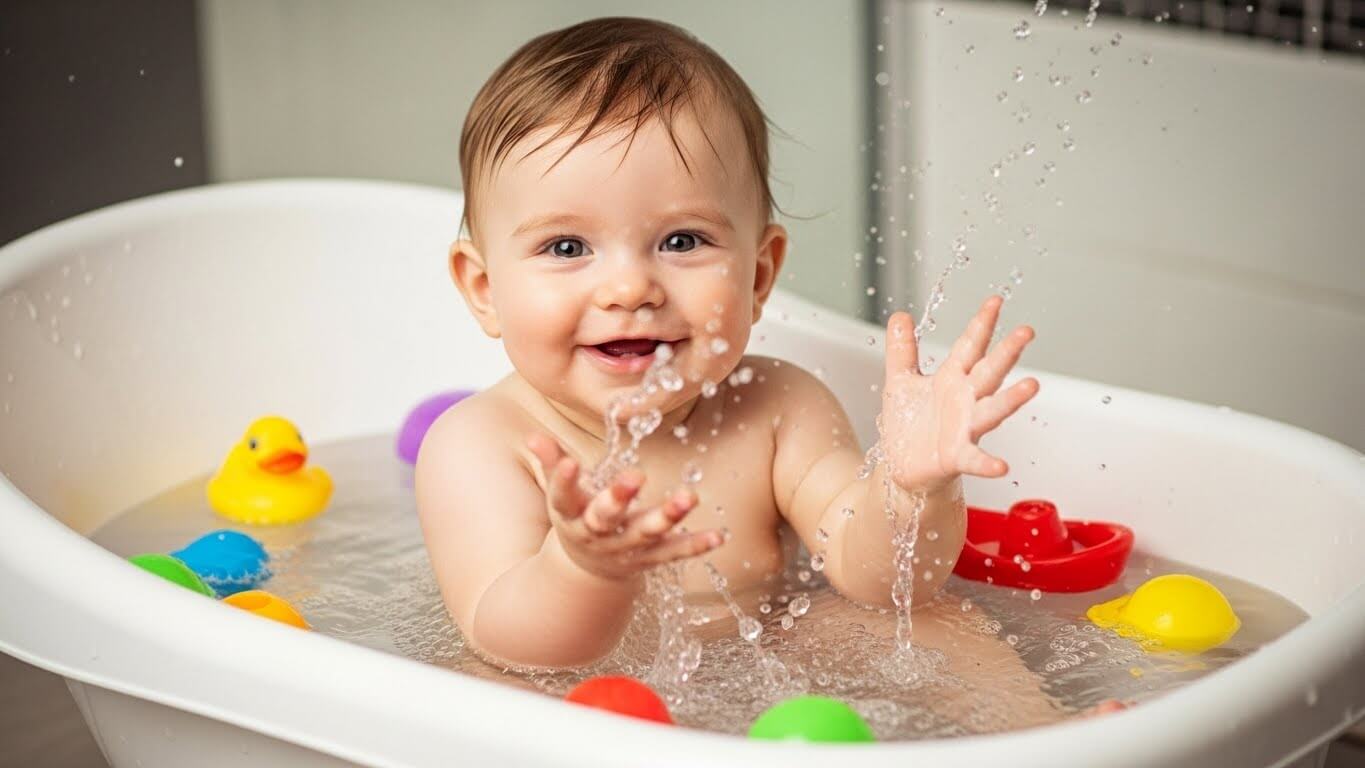 Baby bath substitute